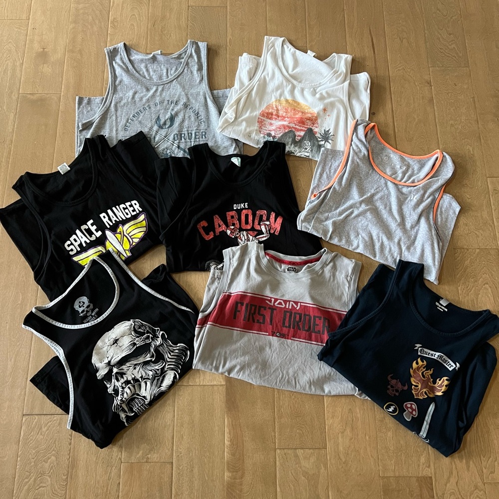 Men’s Tank Tops Bundle of 8